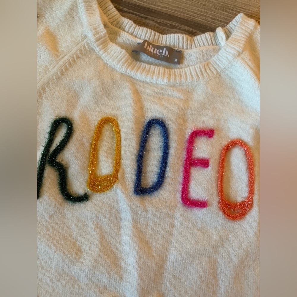 The Rhinestone Rodeo Sweater size Medium - Picture 2 of 4